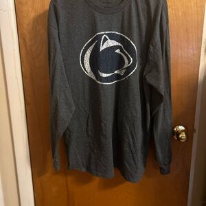 Penn State Men’s Gray Long Sleeve Shirt